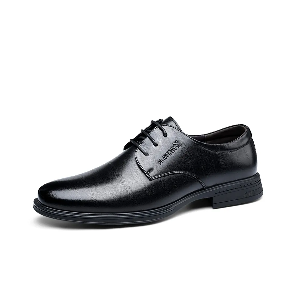 Playboy Dress Shoes Derby Shoes Men's Black