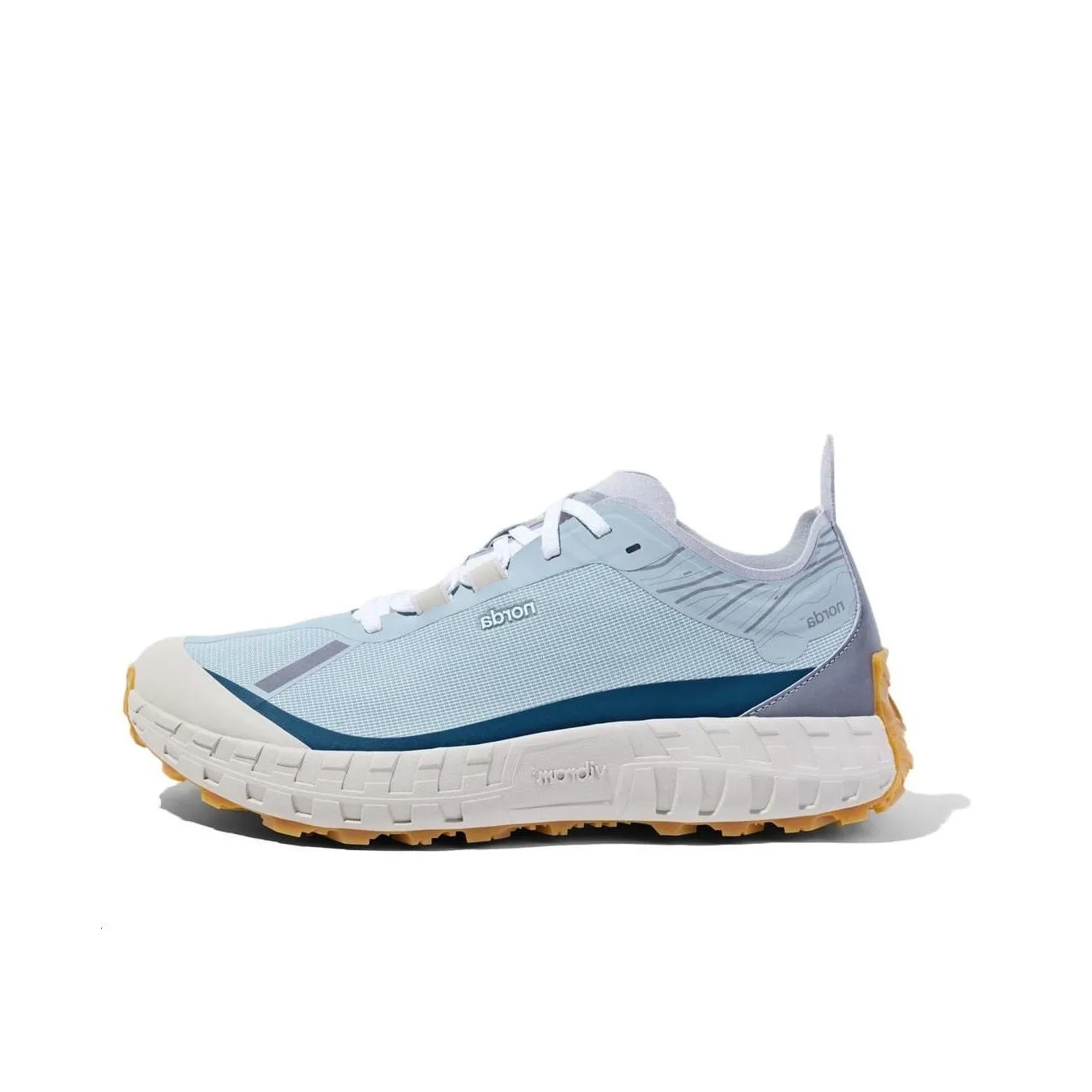 NORDA 001 Износостойкие Низкие Беговые Кроссовки Мужские Небесно-Синий