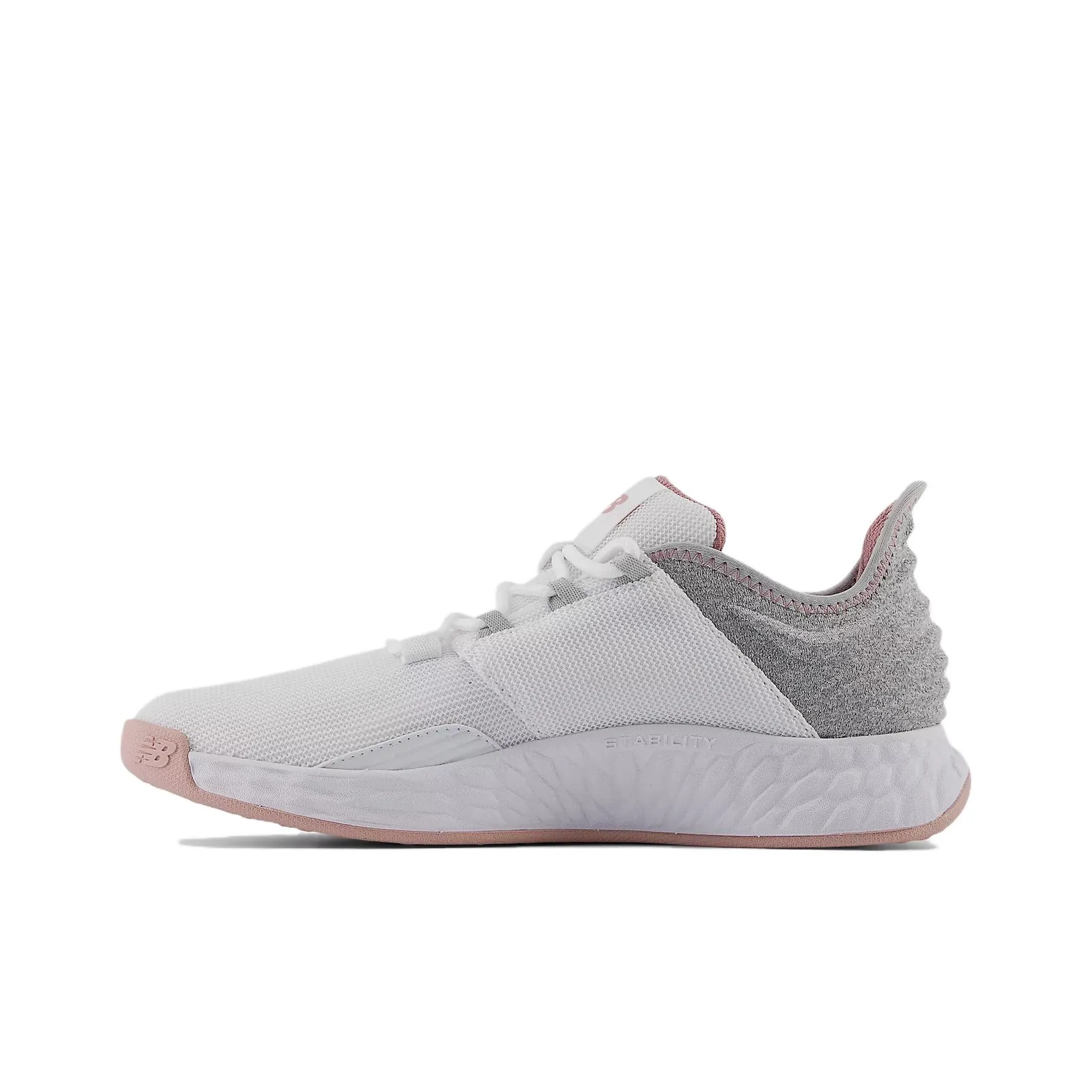 New Balance NB Fresh Foam Series Rova Low Top Golf Shoes Women's White Gray Pink