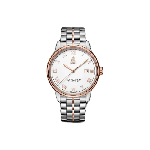 ERNEST BOREL Автоматический Механический Движение Мужские Часы 40mm*10mm Белый