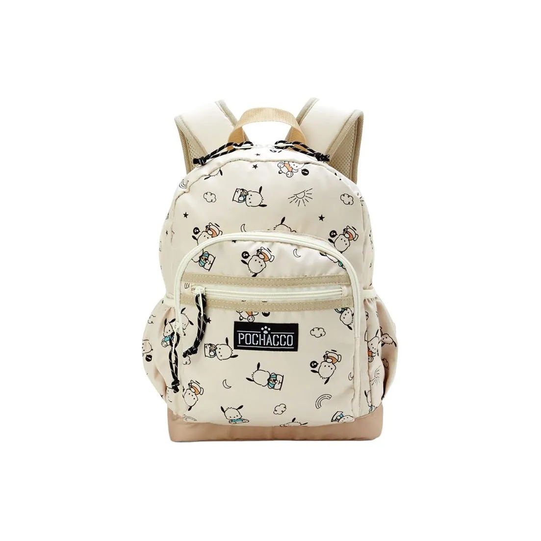 Sanrio Polyester Backpack Medium Size Women's Beige