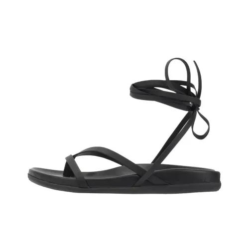 ANCIENT GREEK SANDALS один Ремень Сандалии Черные Женские