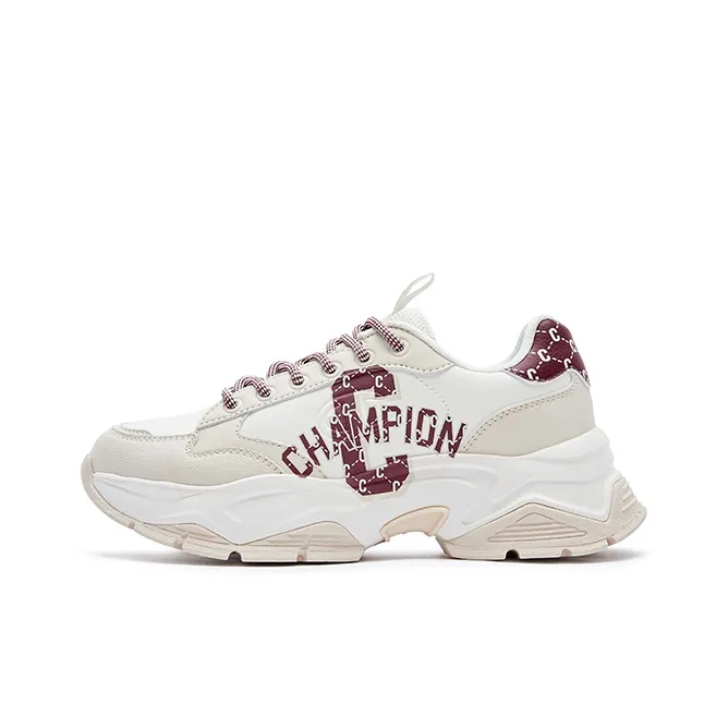 Champion Износостойкий Легкий Увеличение Высоты Женские Кроссовки с Толстой Подошвой Светлый Хаки