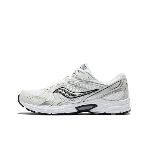 Saucony Ride Millennium Беговые кроссовки Низкие Белые серебристые Унисекс