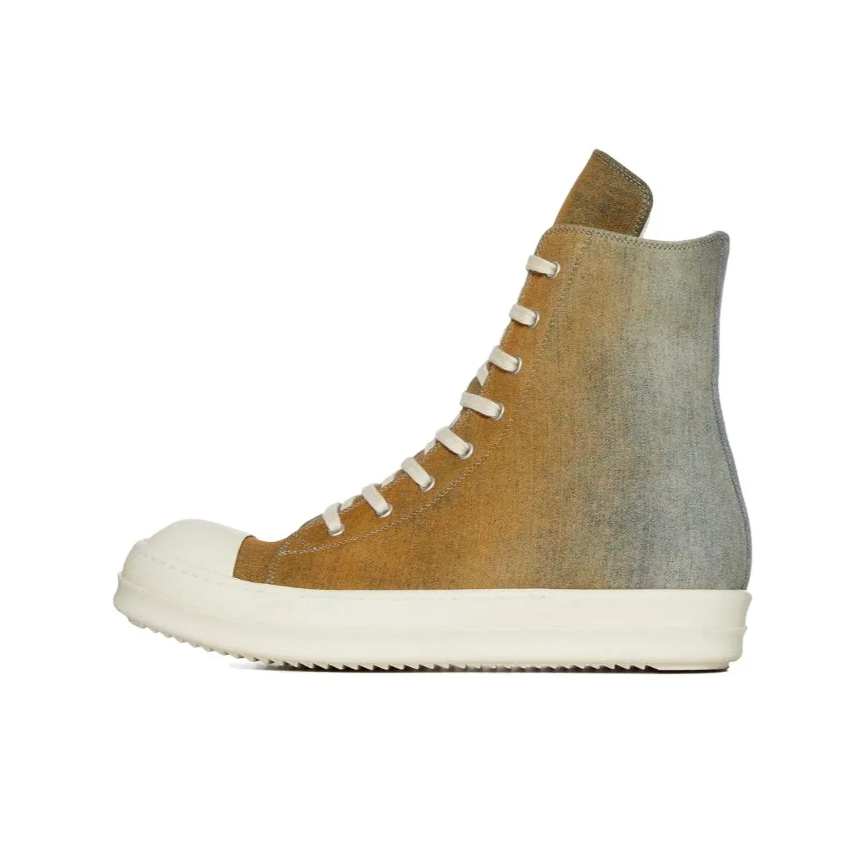 Rick Owens DRKSHDW Gradient-effect Denim Sneakers