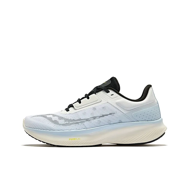 Saucony Vessel Амортизация Низкий Топ Повседневные Беговые Кроссовки Унисекс Белый Синий Черный