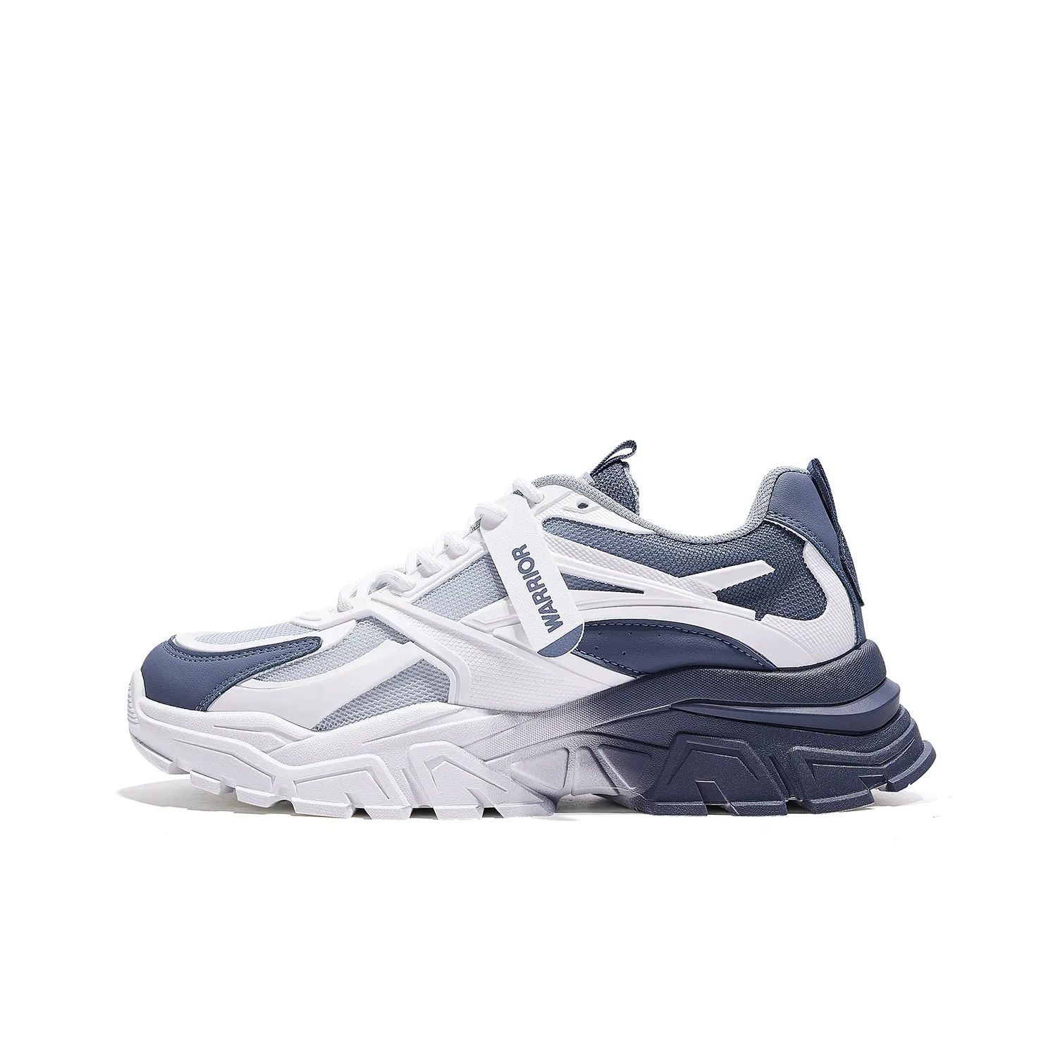Warrior Cushioning, Abrasion Resistant, Height Increasing Low Top Chunky Sneakers Men's