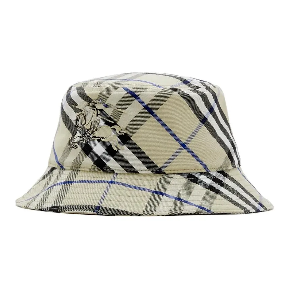 Burberry Полиэстер Cotton Bucket Hats Мужской Бежевый