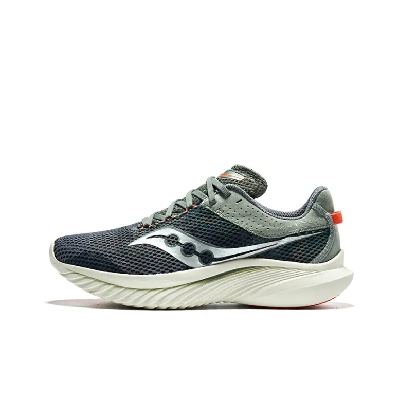 Saucony Kinvara 14 Cushioned Wear-Resistant Breathable Low-Top Casual Running Shoes Men's Dark Green