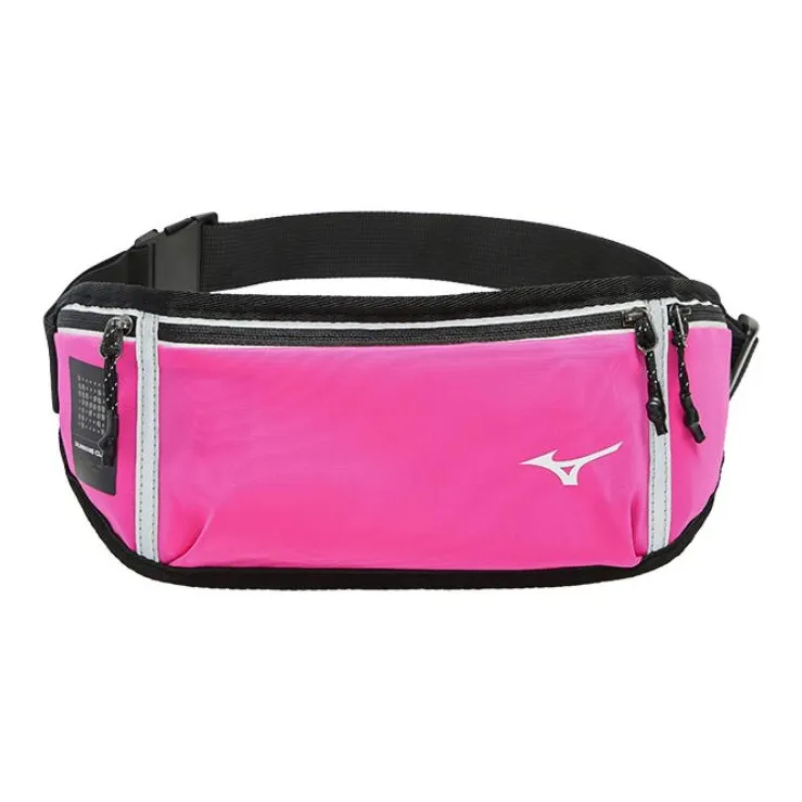 Mizuno PERFORMANCE Series Полиэстер Сумка через плечо Бананка Стандартная Унисекс Фантазийный Розовый