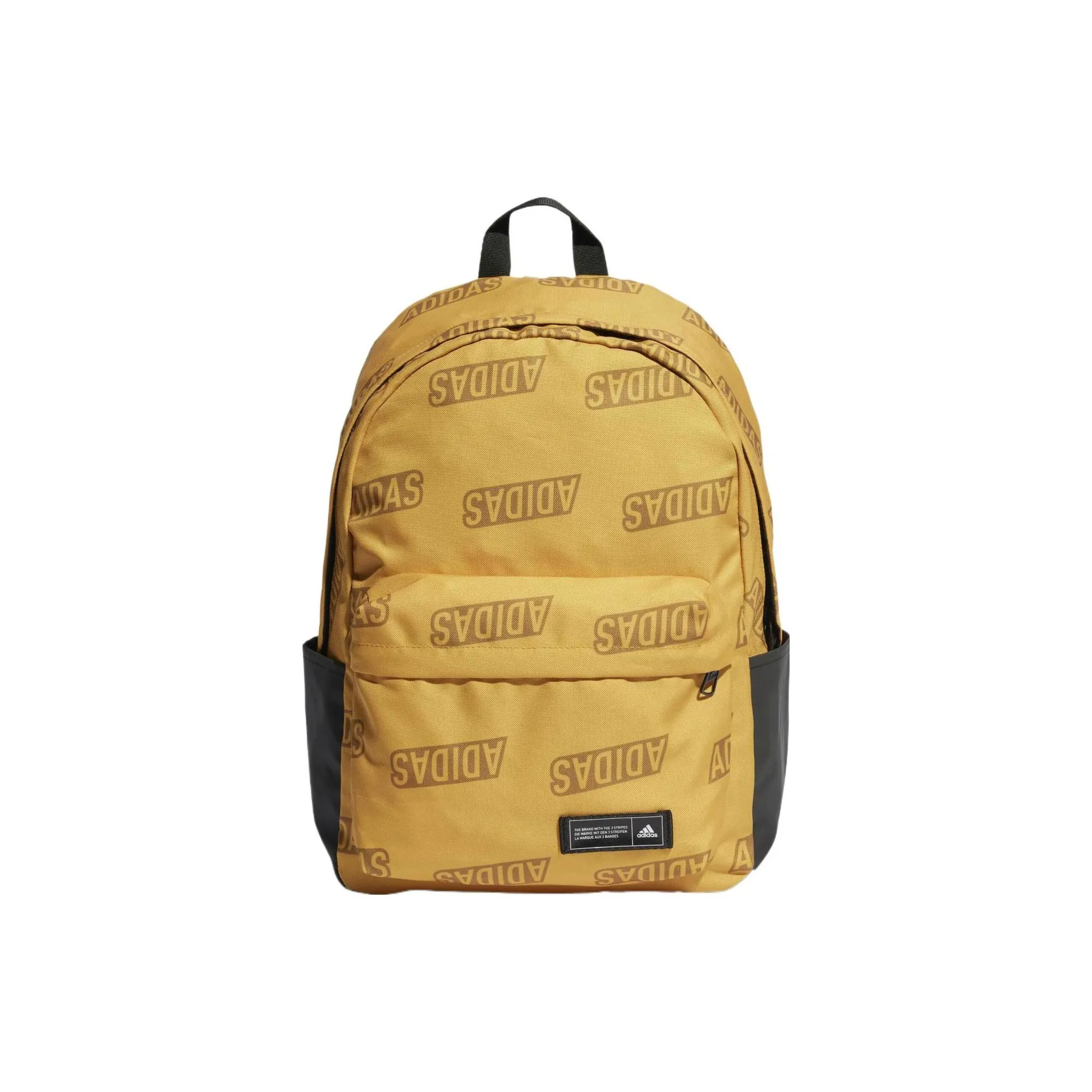 Adidas Переработанный полиэстер холст рюкзак стандартный унисекс желтый