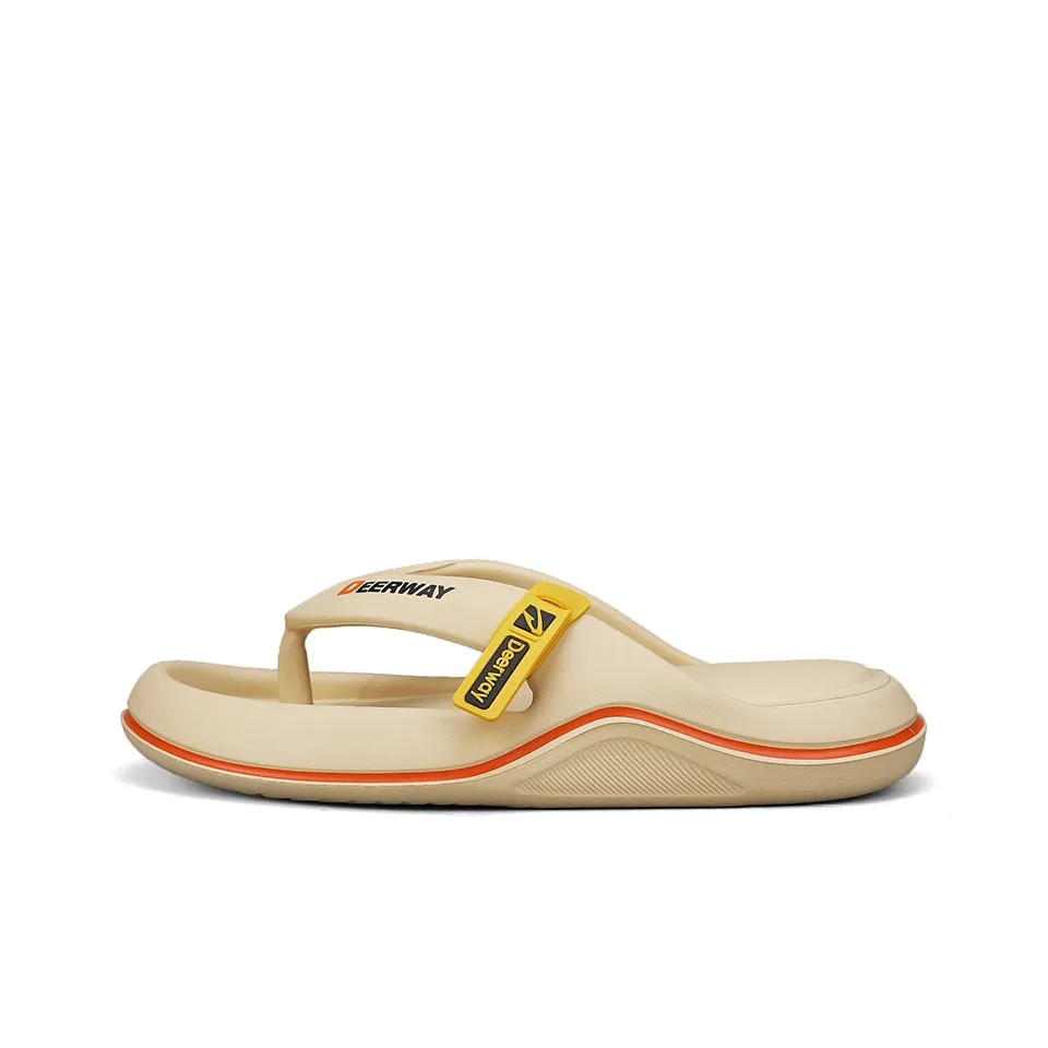 DEERWAY EVA Quick Dry Odor Resistant Flip Flops Men's