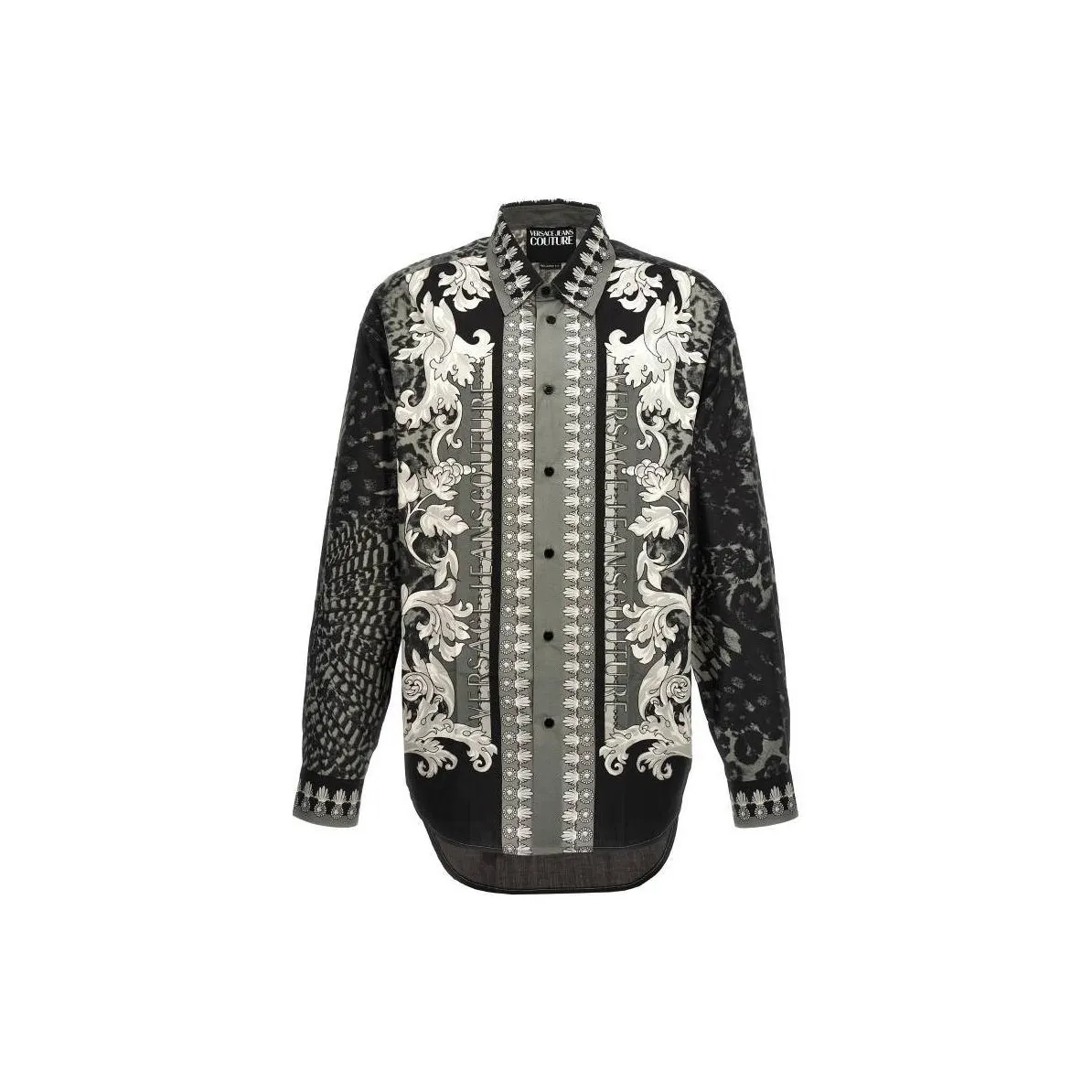 VERSACE JEANS COUTURE Shirt Men's Black