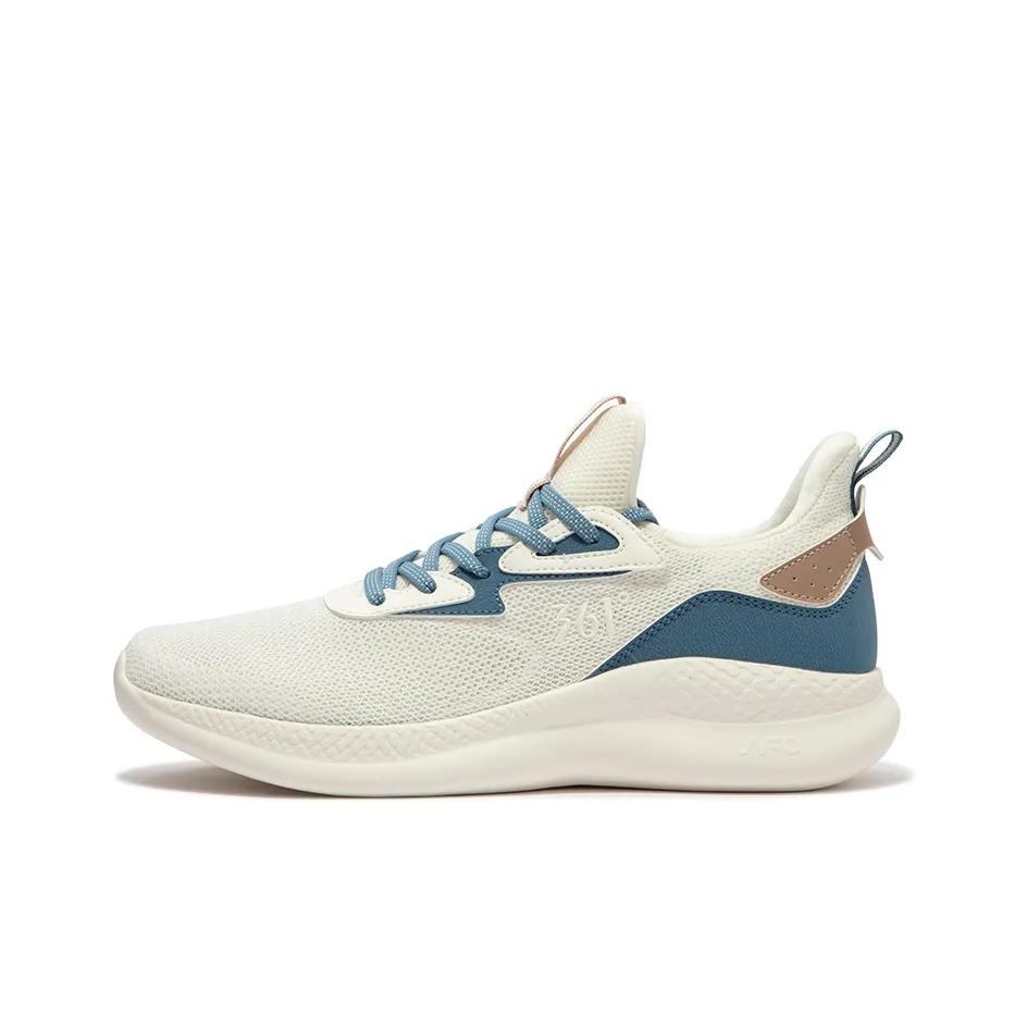 361° Slip on Slip Resistant, Abrasion Resistant, Breathable Low Top Casual Shoes Men's White Blue