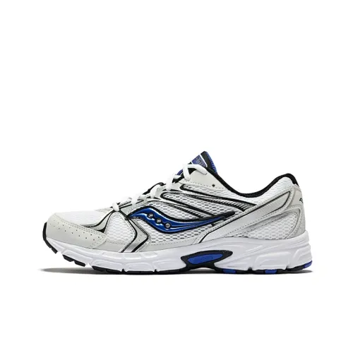 Saucony Ride Millennium Беговые кроссовки Низкие Белые и синие Унисекс