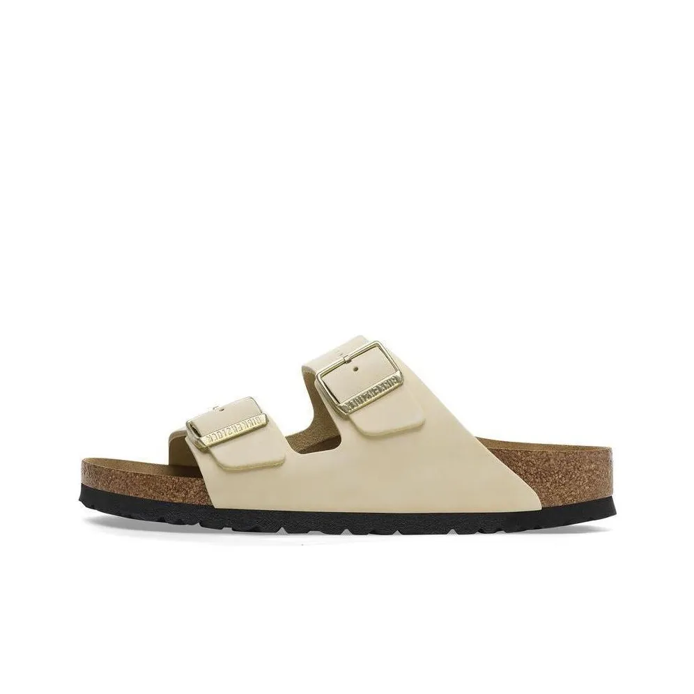 Birkenstock Slide Slippers Women's Beige Regular