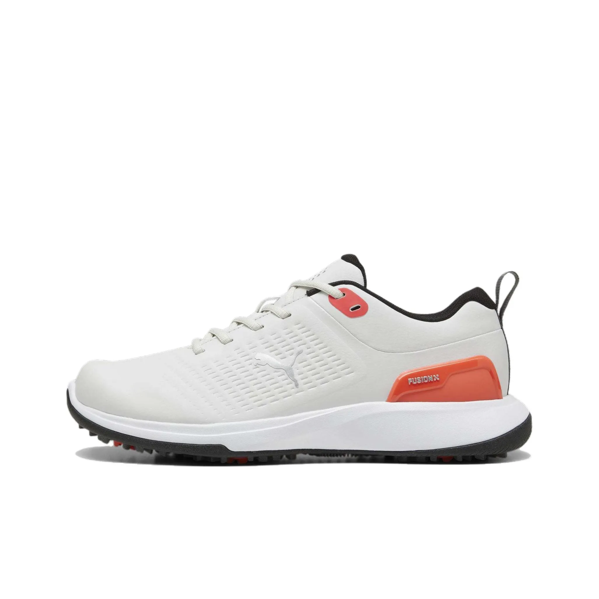 PUMA Grip Fusion Fle Low Top Golf Shoes Men's White Orange