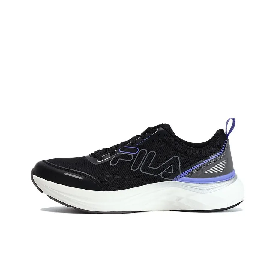 FILA Vola Evo Дышащий и Легкий Низкий Топ Беговые Кроссовки Женские Черные