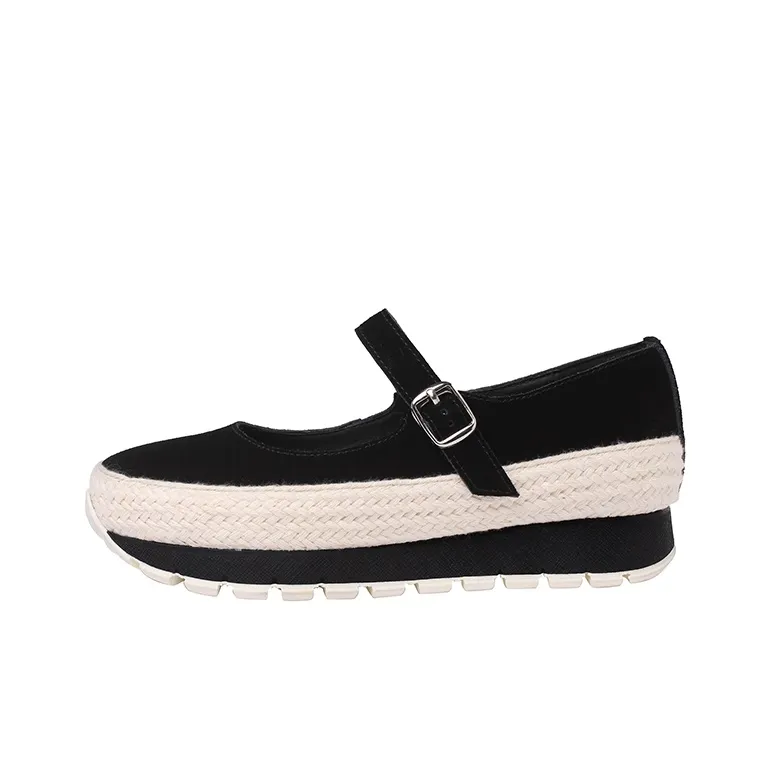 Yeezyy Reezy Платформа Туфли Мэри Джейн 4CM Женские