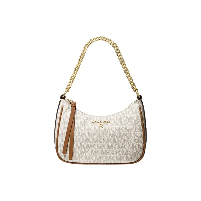 MICHAEL KORS Artificial Leather Shoulder Bag Medium Women's Vanilla White