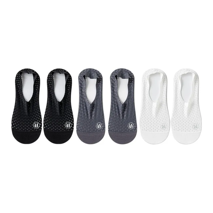 MIIOW No Show Socks Men's 6 Pack