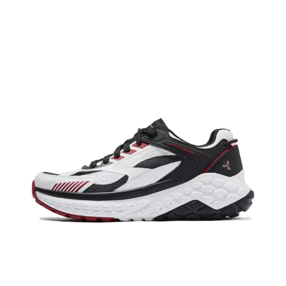 Skechers Sport Low Top Casual Running Shoes Men's Gray White