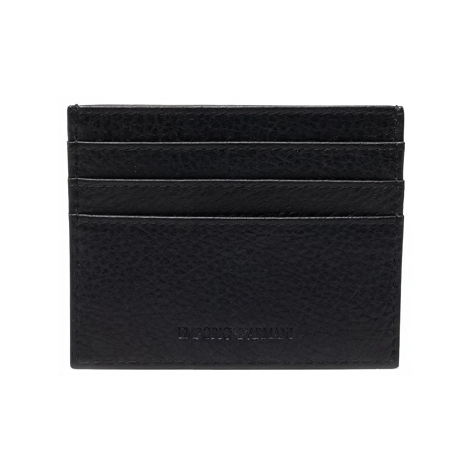 EMPORIO ARMANI Кожа Брелок для ключей Держатель для карт Мужской Черный