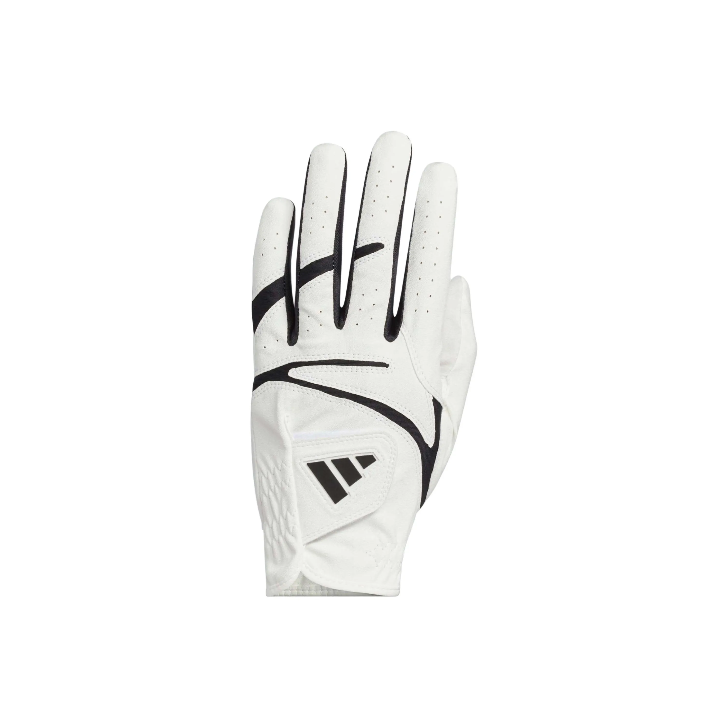 Adidas Polyurethane, Recycled Polyester, Synthetic Leather Sports Gloves Unisex White