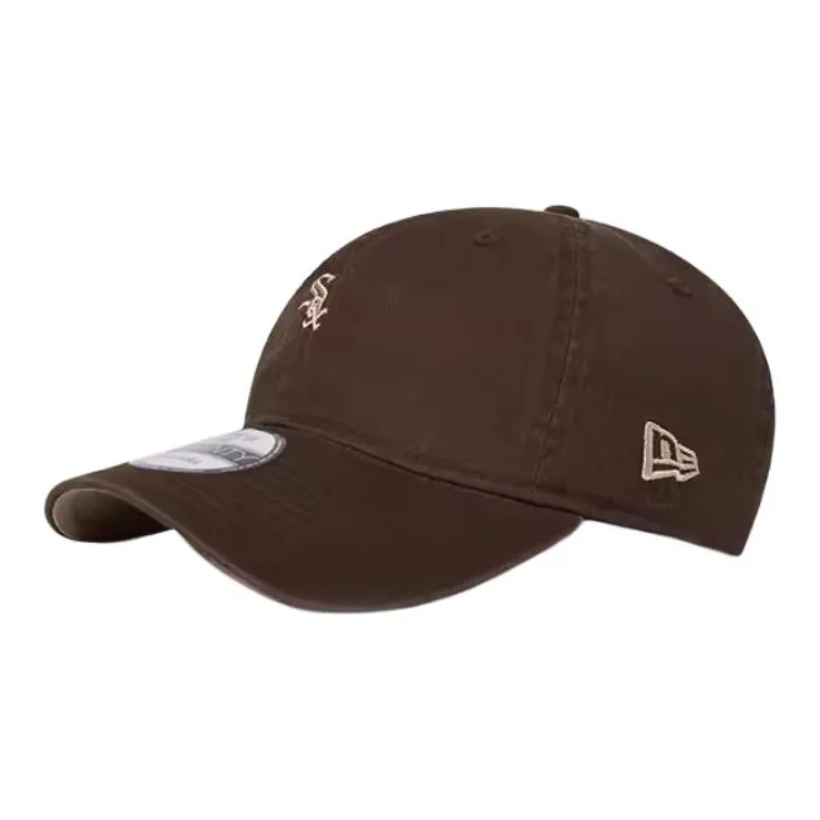 New Era Хлопковые кепки унисекс коричневые