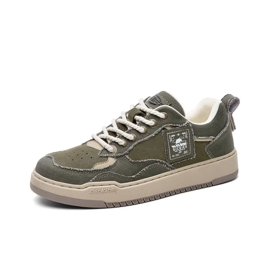 Dickies Breathable Low Top Skateboard Shoes Men's Army Green