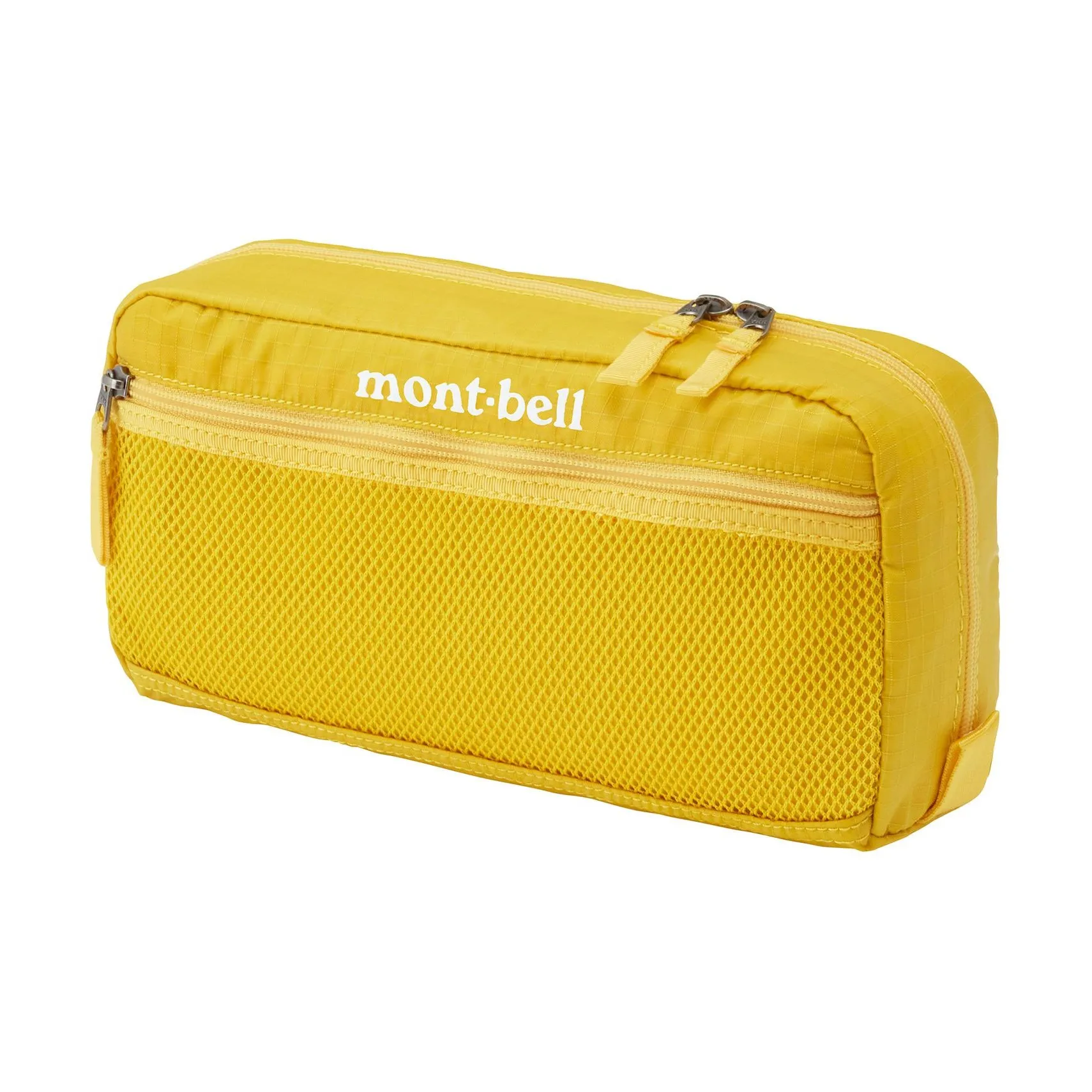 MONTBELL Нейлоновая сумка для туалетных принадлежностей среднего размера унисекс горчично-желтая