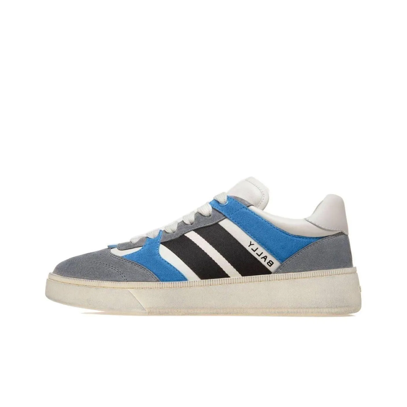 BALLY Panelled Suede Sneakers
