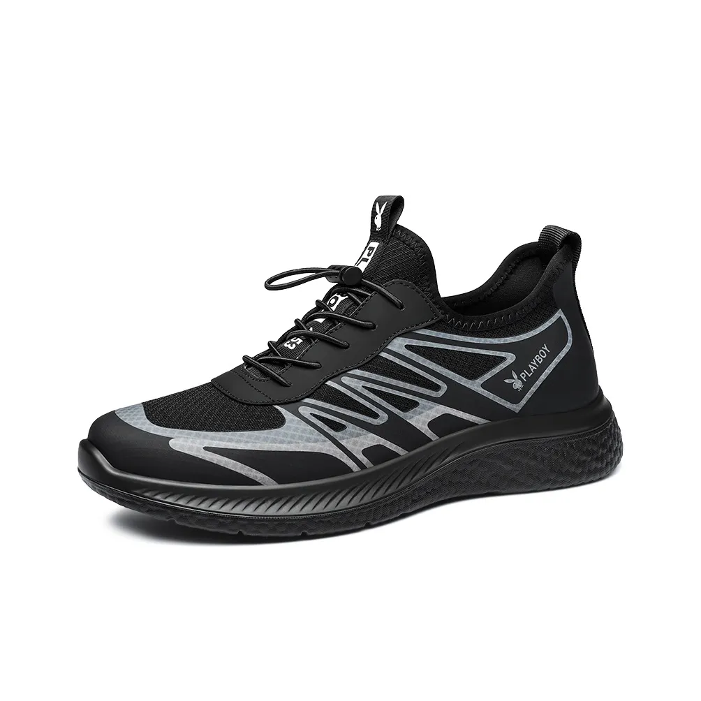 Playboy Низкий топ Повседневная обувь Мужская Черная