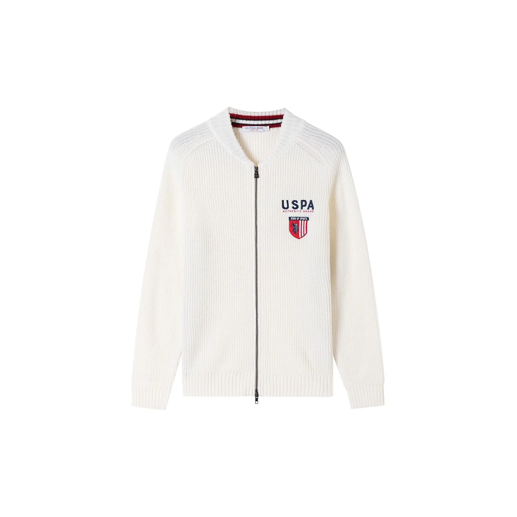 U.S. POLO ASSN. Sweater Men's Pure White