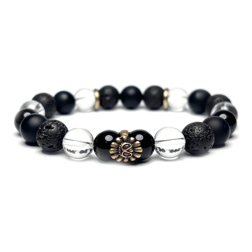 MOUNTAINS AND MANS Браслеты из вулканического камня Мужской