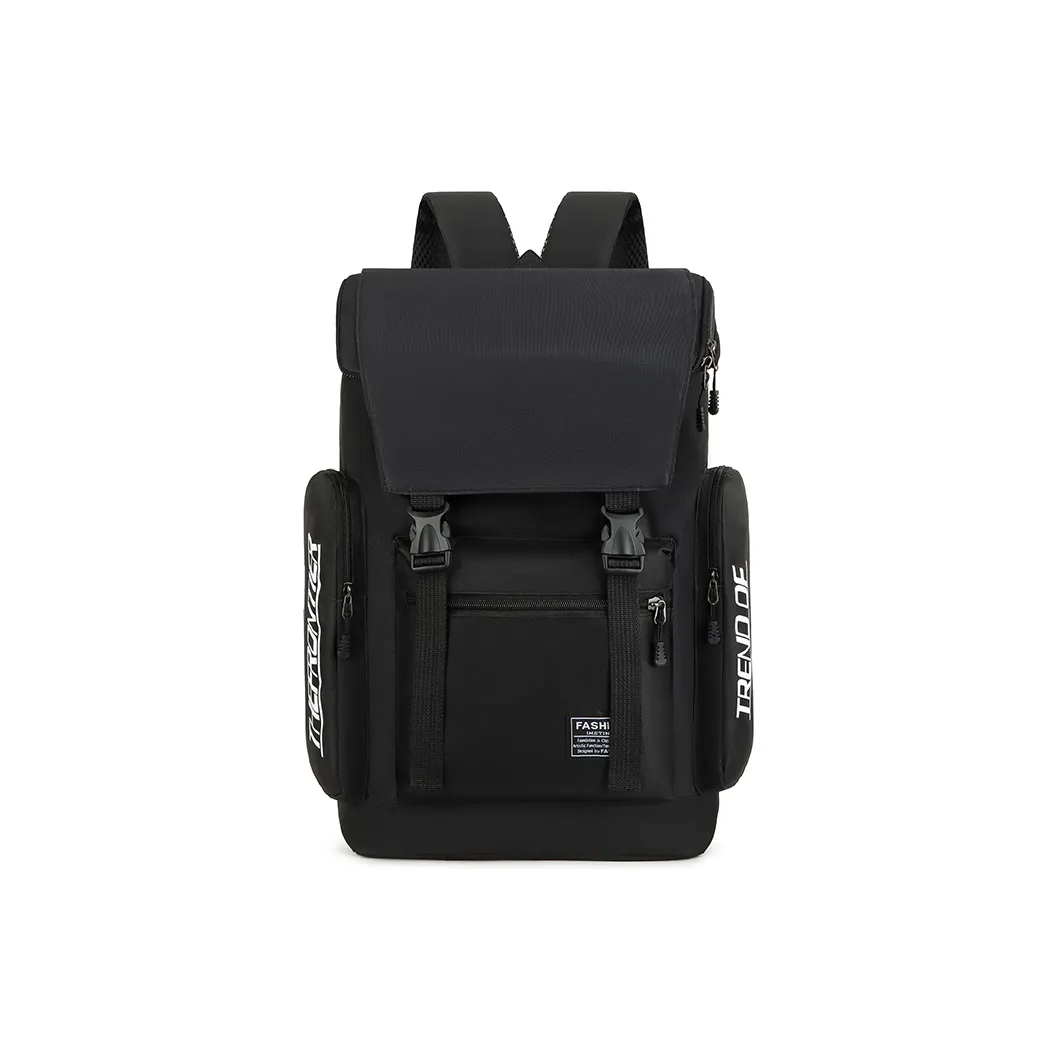 MingLu Oxford Ноутбук Сумка Рюкзак Стандартный Унисекс Черный Серый