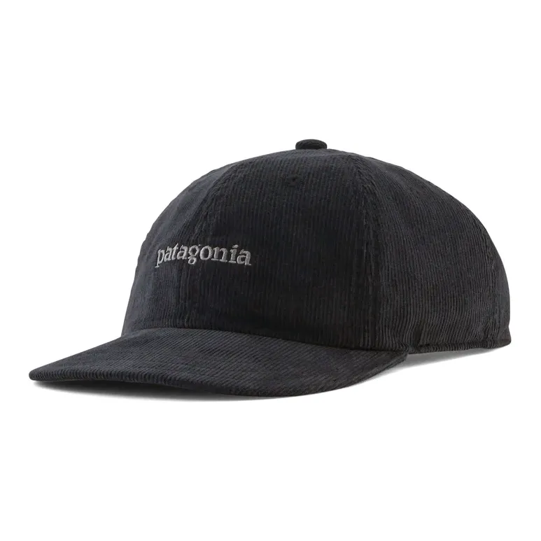 Patagonia Organic Cotton, Corduroy, Canvas Baseball Caps Unisex Black