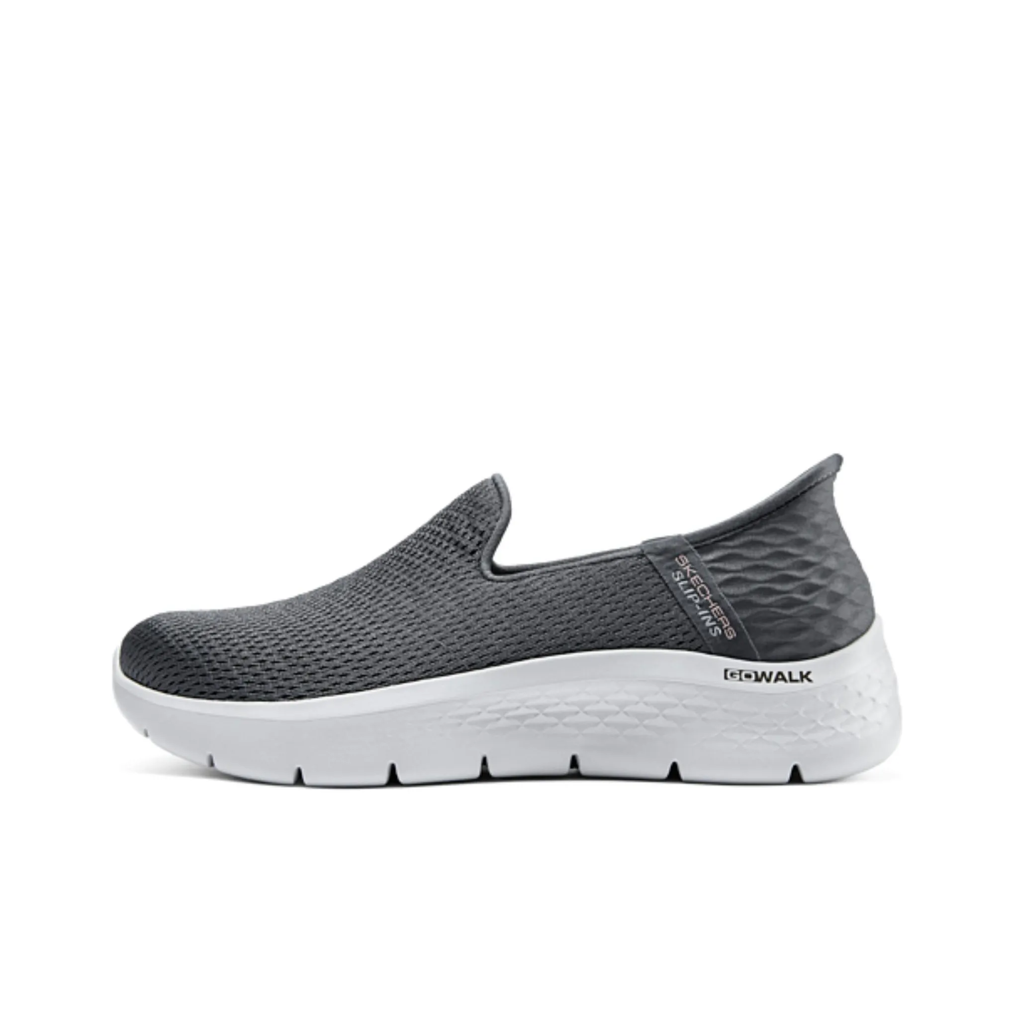 Skechers Slip ins Легкий Низкий Топ Casual Женский Серый
