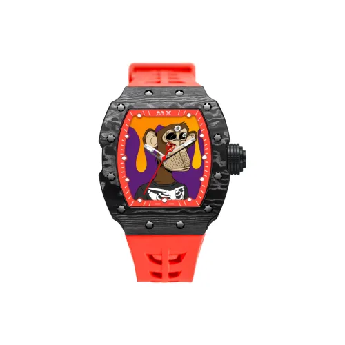Mx Автоматический Механический Movement Унисекс Часы 41mm*47mm*16mm Фиолетовый