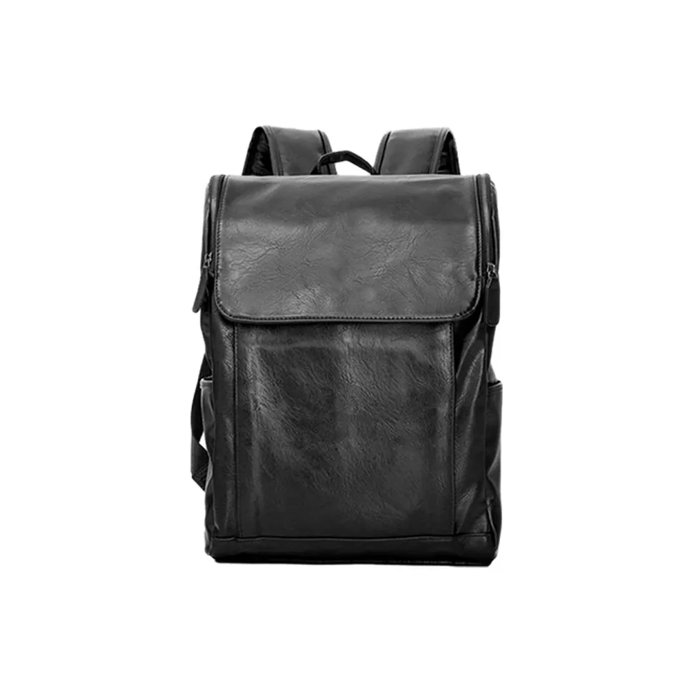 ALNI BITTON ПУ (полиуретан) Рюкзак Стандартный Мужской Черный