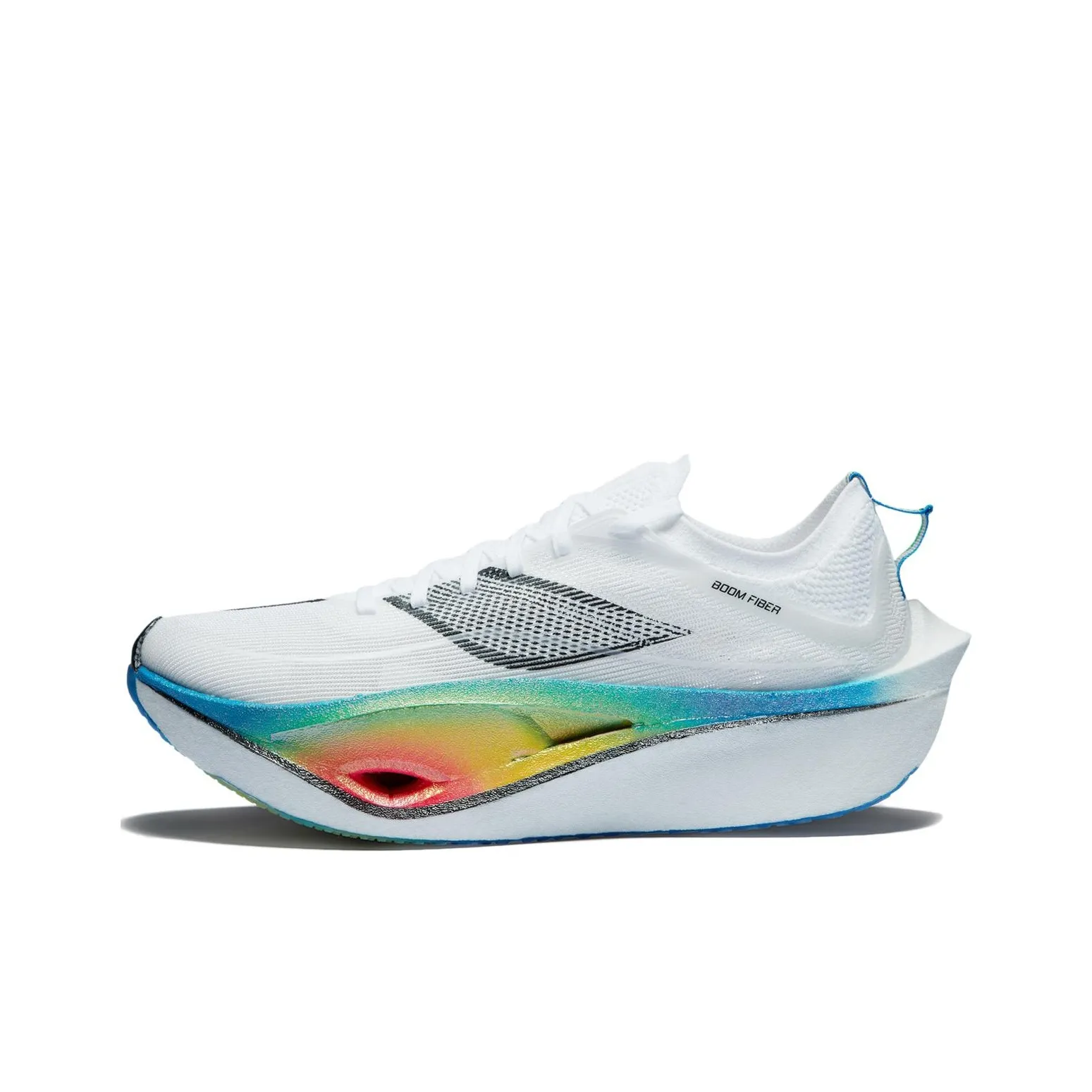 LiNing Feidian 4 Ultra Cushioning Anti-Slip Wear-Resistant Breathability Low-Top Running Shoes Unisex Standard White