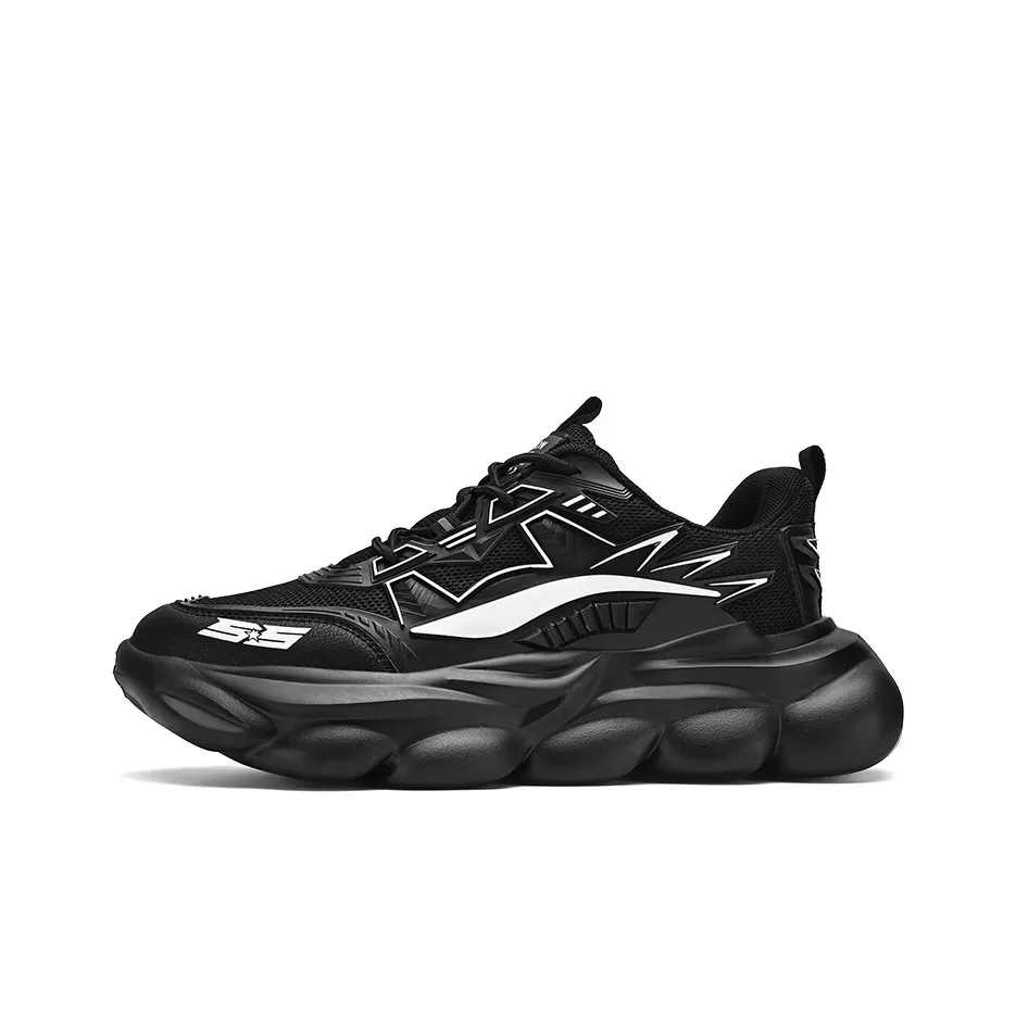 Motion Armor Breathable Support Height Increasing Low-Top Chunky Sneakers Men's