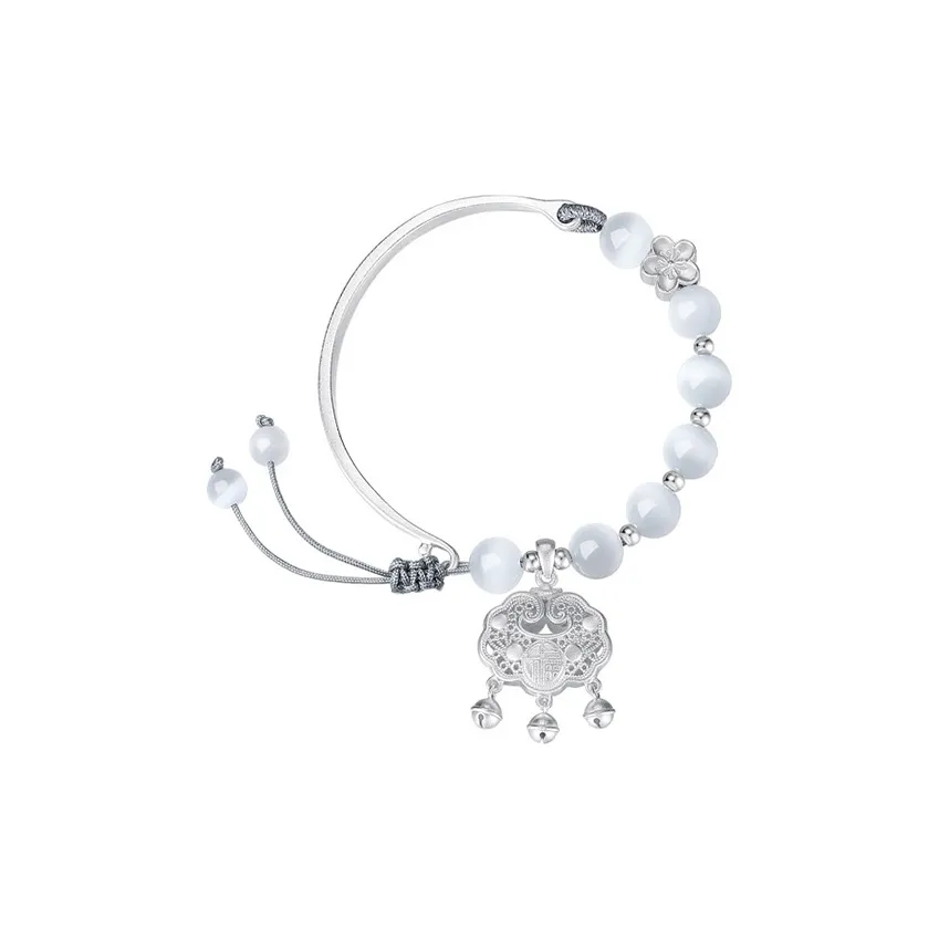 FUO Браслеты с камнем "Кошачий глаз" Женские