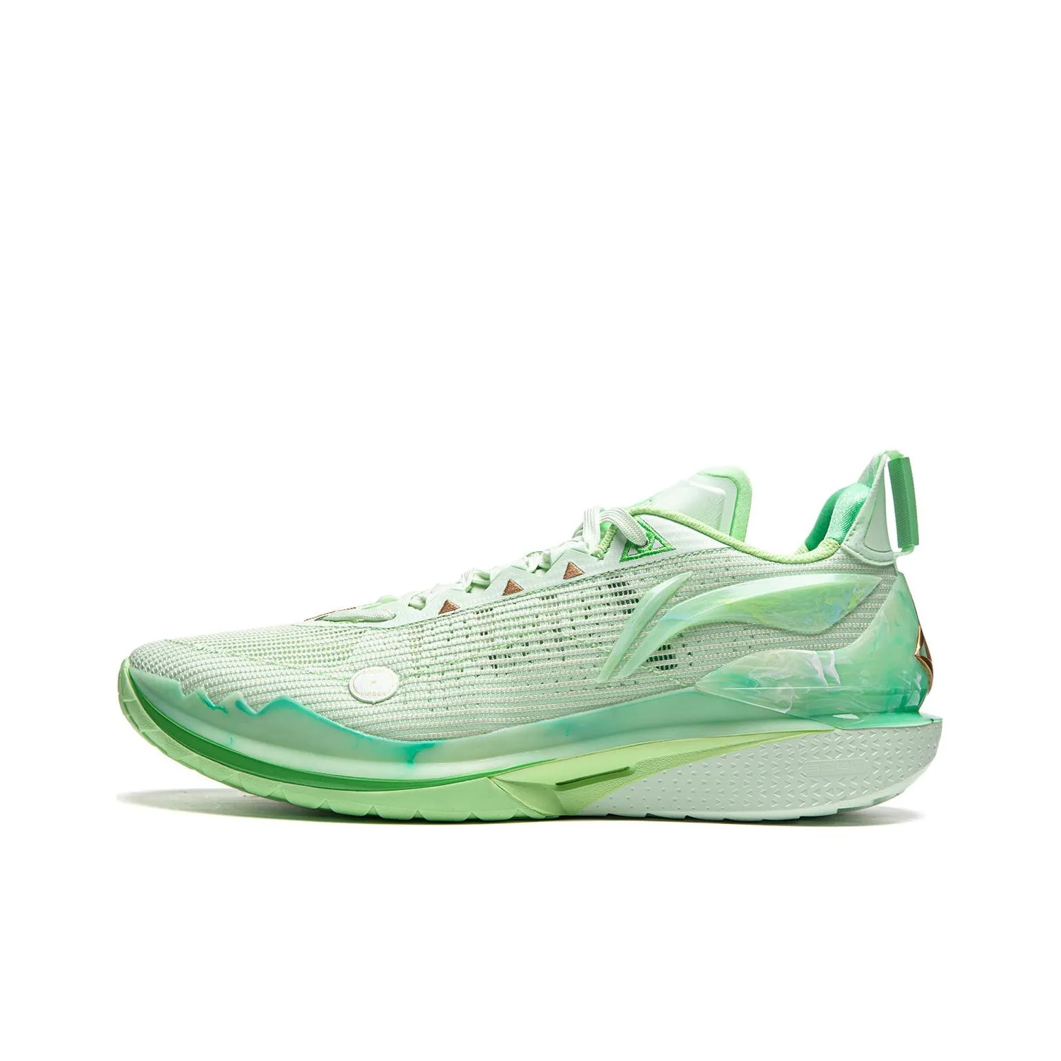 LINING JB2 Basketball Shoes Men Low Top Ethereal Fruit Green
