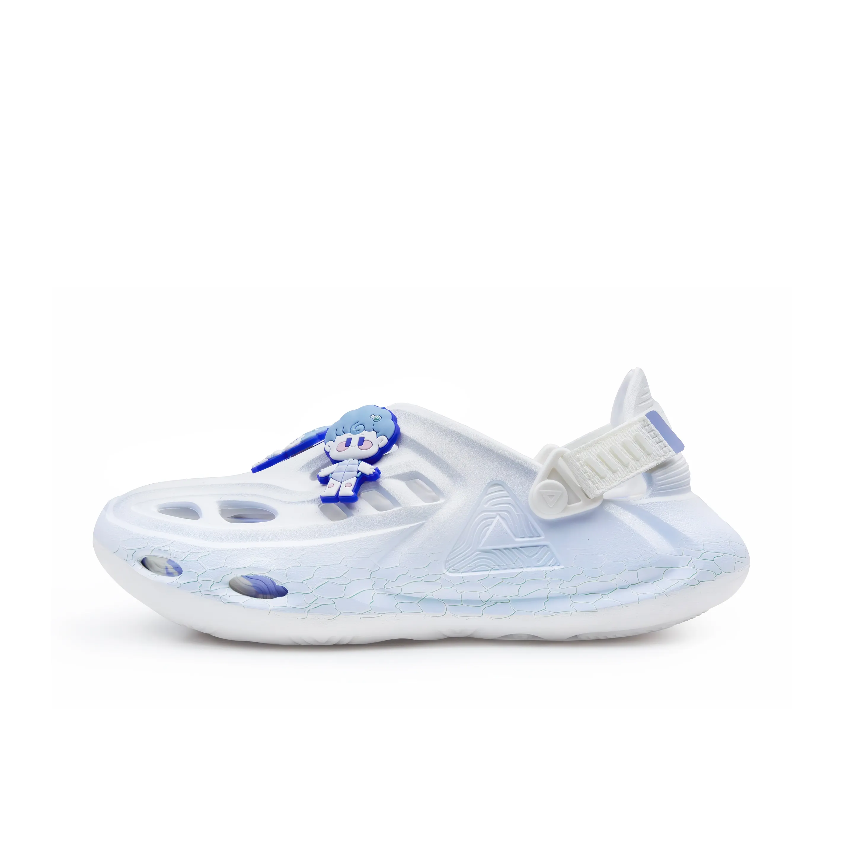 PEAK Pole Hole Shoes Clogs Women's Sky Blue