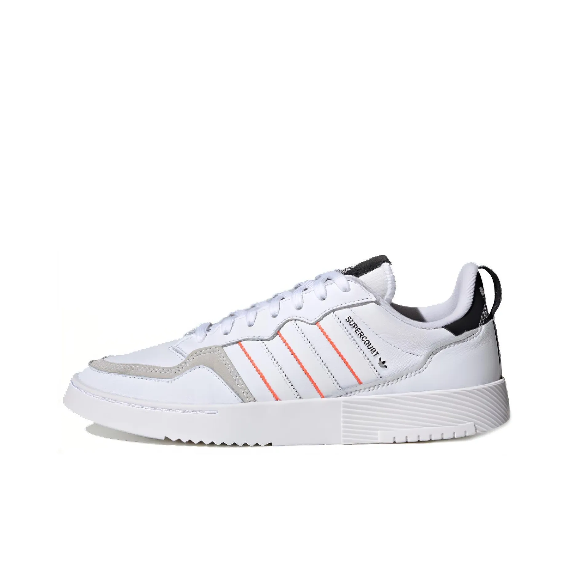 Adidas Originals Super Court Low Топ Кроссовки для скейтбординга Унисекс Белый Черный Серый