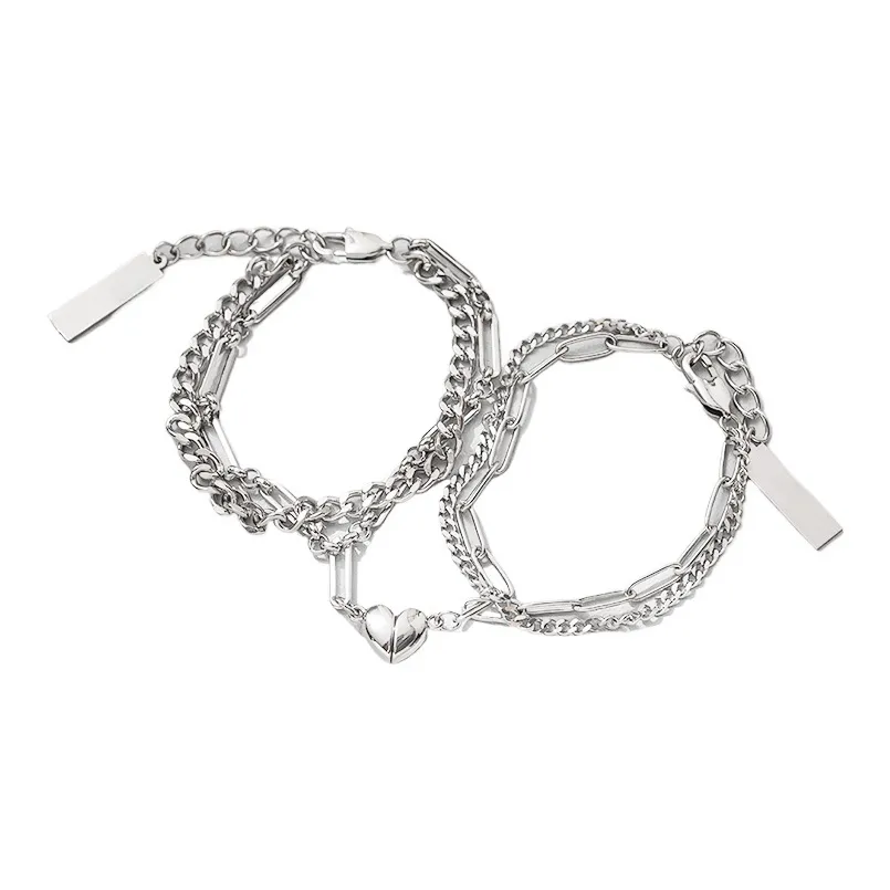 FUO Браслеты из титанового стального сплава Унисекс