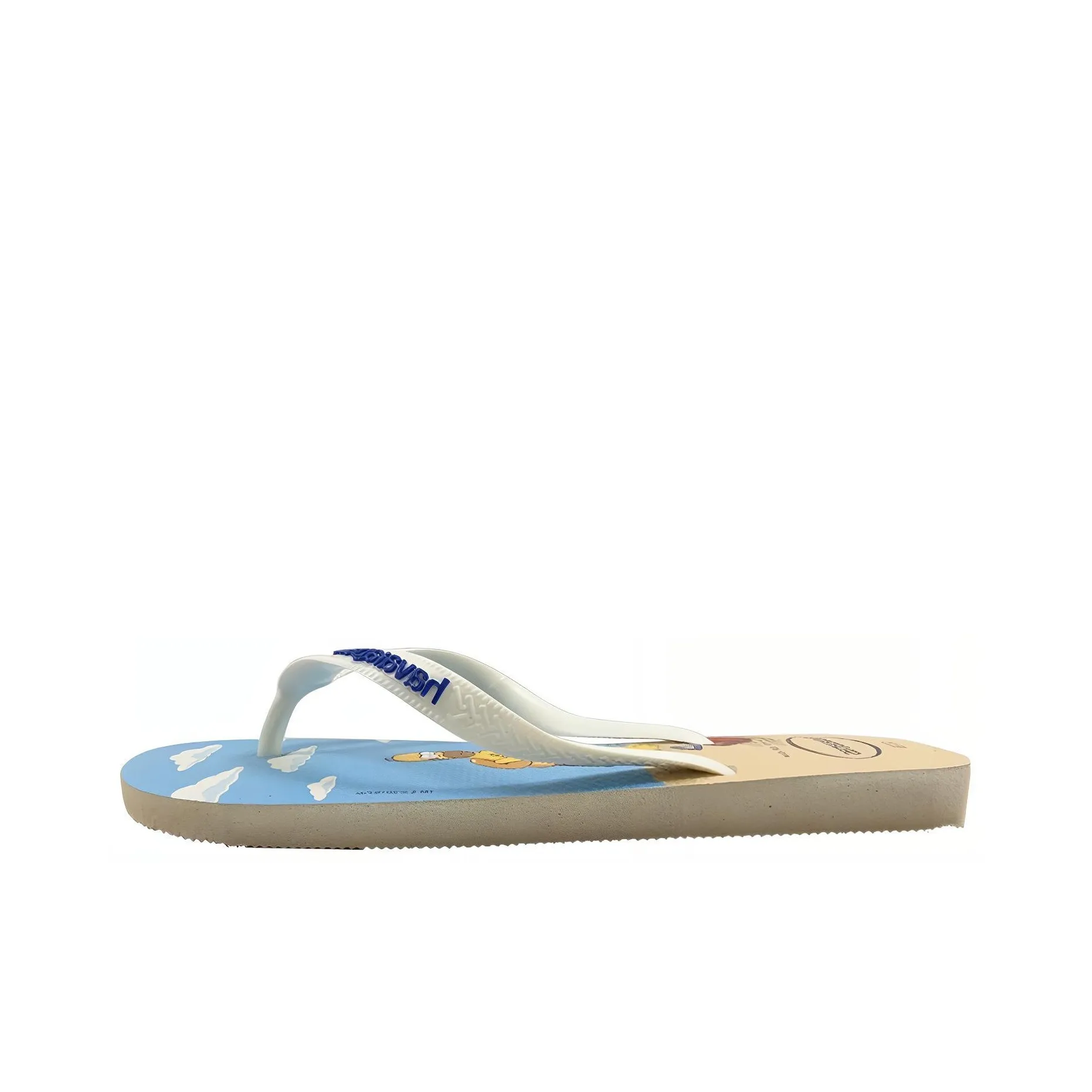 The Simpsons x Havaianas Стильные Сандалии Унисекс Белый Синий