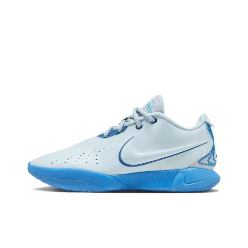 NIKE Lebron 21 Баскетбольные кроссовки Низкий Верх Синий Мужские