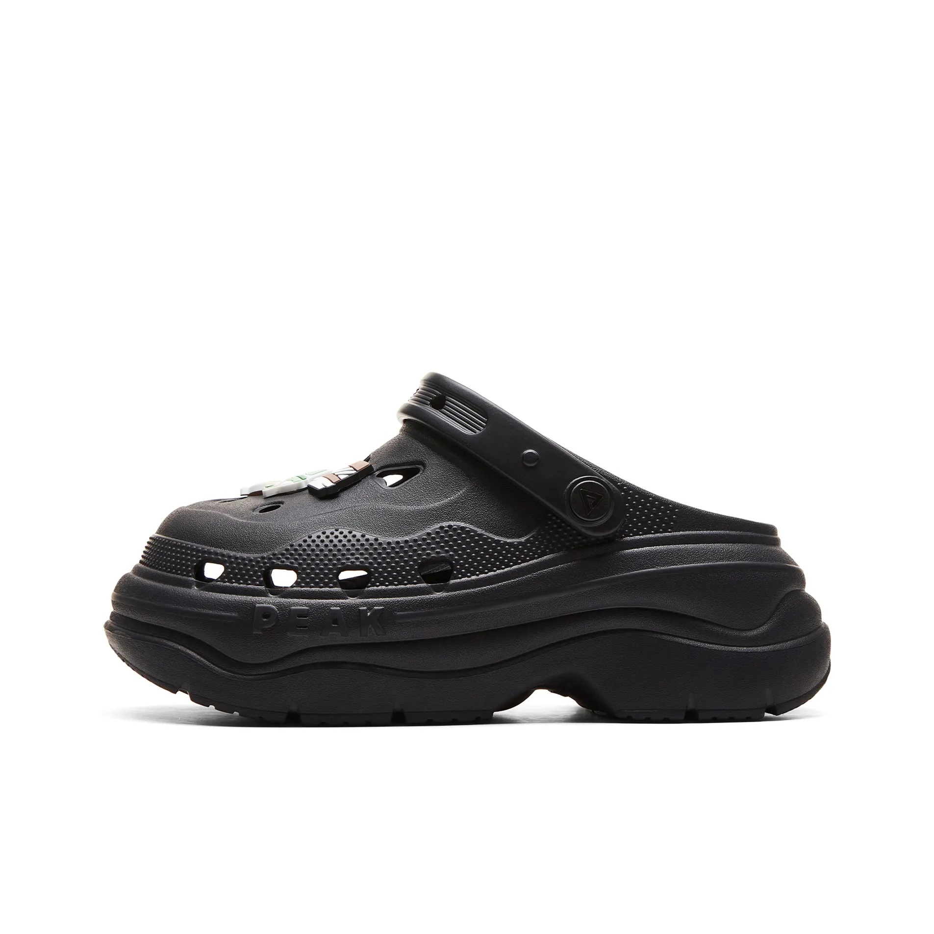 PEAK Taichi Cheese Clogs Women's All Black